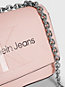 pale conch convertible shoulder bag for women calvin klein jeans