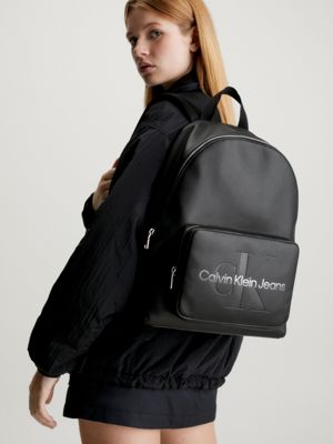 Sac à dos roulé sur le dessus avec logo Calvin Klein®