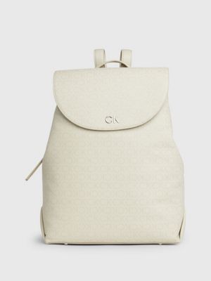 Calvin klein leather backpack womens sale