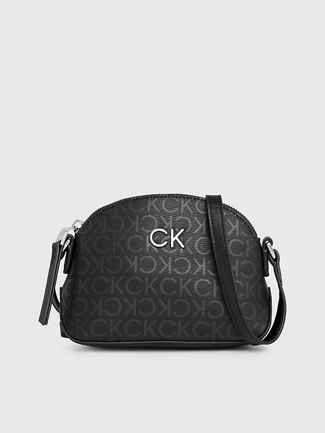 black small logo crossbody bag for women calvin klein