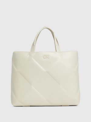 Calvin klein novelty logo tote online bag