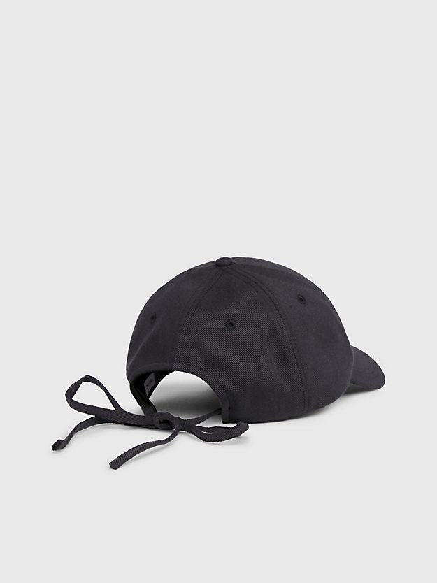 ck black canvas cap for women calvin klein