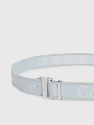 pigeon logo jacquard belt for women calvin klein