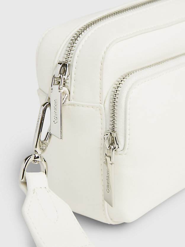 bright white crossbody bag for women calvin klein