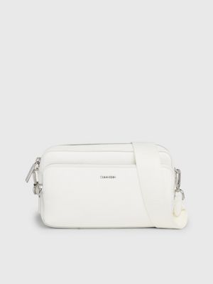 White calvin klein crossbody hot sale bag