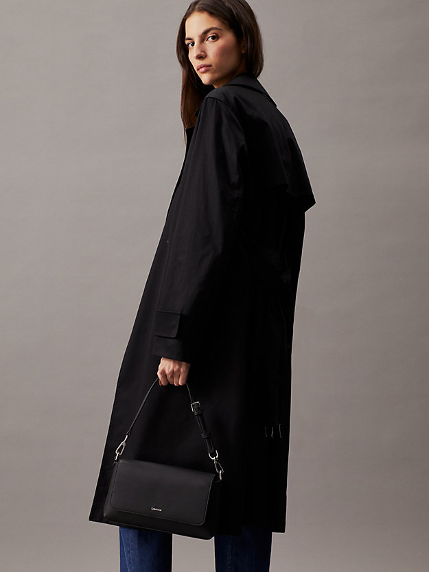 ck black shoulder bag for women calvin klein