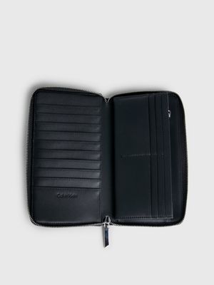 Großes RFID-Portemonnaie mit Rundum-Reißverschluss Calvin Klein  