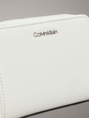 chalk zip around wallet for women calvin klein