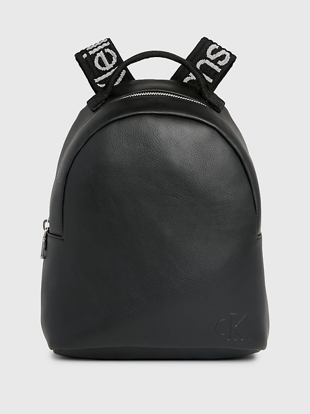 black mini round backpack for women calvin klein jeans