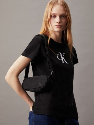 black crossbody bag for women calvin klein jeans