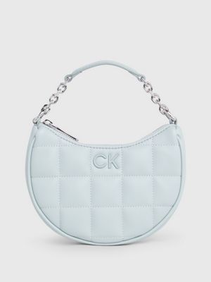 Calvin Klein Minimal Monogram Crossbody Bag in Blue