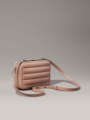 chanterelle quilted crossbody bag for women calvin klein