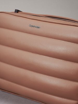 chanterelle quilted crossbody bag for women calvin klein