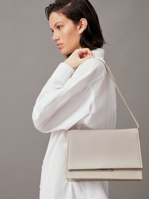 sand pebble shoulder bag for women calvin klein