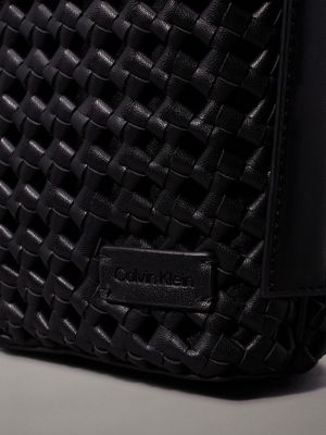 ck black mini rfid crossbody bag for women calvin klein