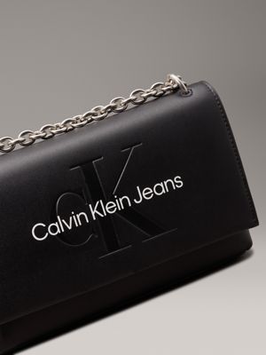 black/neutral shoulder bag for women calvin klein jeans