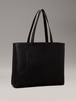 black/neutral large slim tote bag for women calvin klein jeans