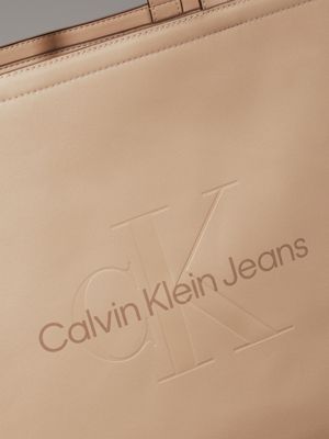 crockery large slim tote bag for women calvin klein jeans