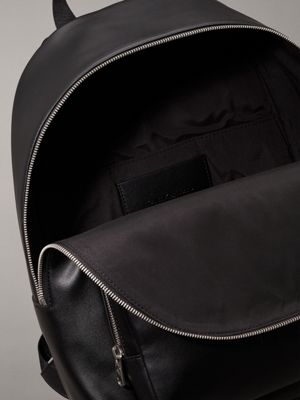 black/neutral round backpack for women calvin klein jeans