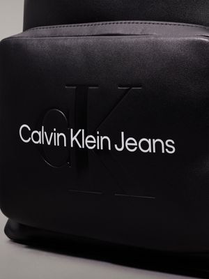 fashion black round backpack for women calvin klein jeans