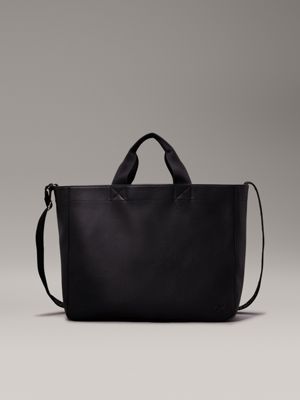 black slim tote bag for women calvin klein jeans