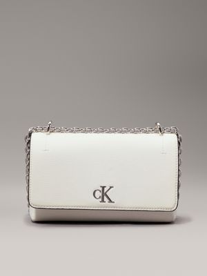 borsa da spalla white da donne calvin klein jeans