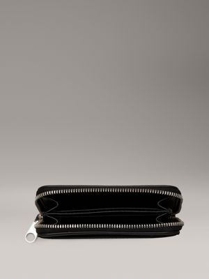 black rfid zip around wallet for women calvin klein jeans