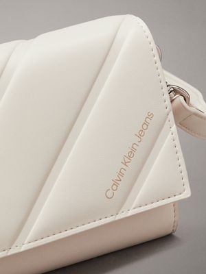 eggshell quilted rfid wallet bag for women calvin klein jeans