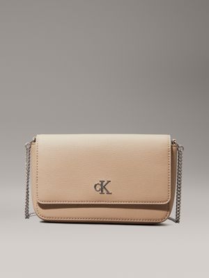 dark beige wallet bag for women calvin klein jeans