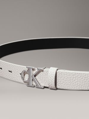 birch leather belt for women calvin klein jeans