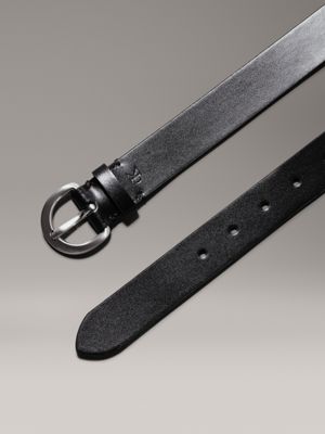 black leather belt for women calvin klein jeans