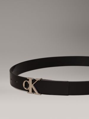 black/black patent reversible logo leather belt for women calvin klein jeans