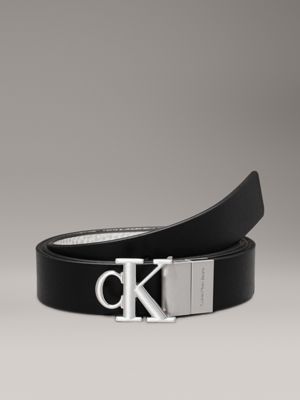 black reversible leather belt for women calvin klein jeans