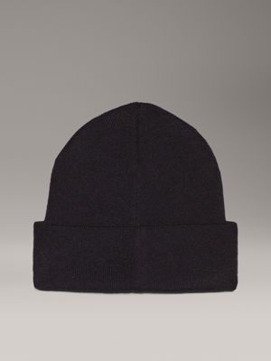 black/dusty rose logo beanie for women calvin klein jeans