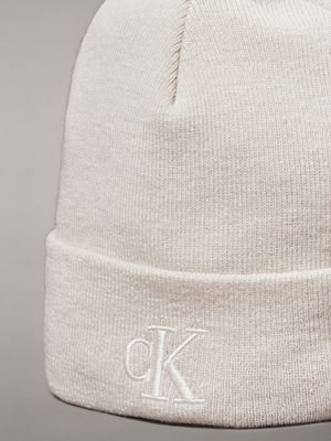 birch logo beanie for women calvin klein jeans