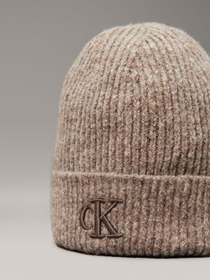 goat knit beanie for women calvin klein jeans