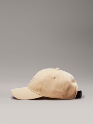 pale khaki twill cap for women calvin klein jeans