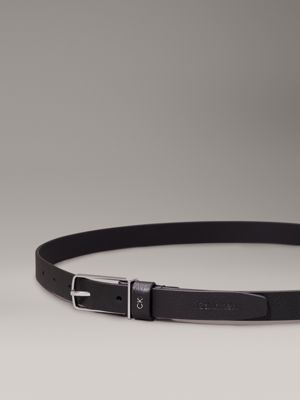 ck black leather belt for women calvin klein