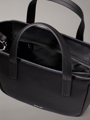 ck black small tote bag for women calvin klein