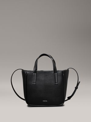 black small tote bag for women calvin klein