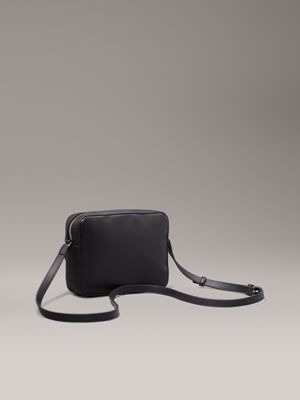 ck black logo crossbody bag for women calvin klein