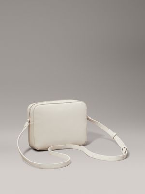 gray morn logo crossbody bag for women calvin klein