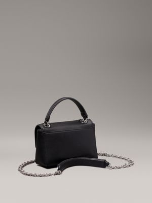 ck black convertible small shoulder bag for women calvin klein