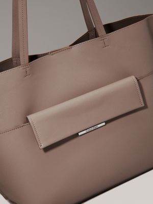 cinder saffiano tote bag for women calvin klein