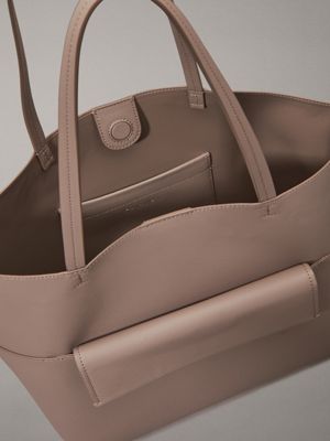 cinder saffiano tote bag for women calvin klein