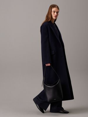 ck black bucket bag for women calvin klein