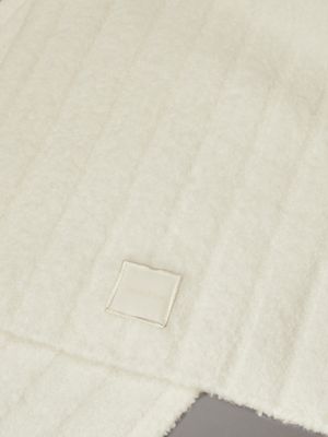 white soft scarf for women calvin klein