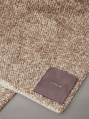 cinder/dk ecru soft scarf for women calvin klein