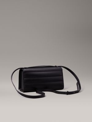 ck black convertible shoulder bag for women calvin klein