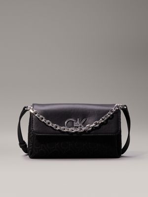 Convertible Snakeskin Shoulder Bag Calvin Klein® | K60K611521BEH